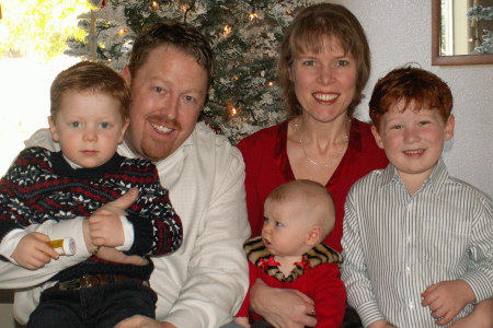 our 2005 christmas family photo