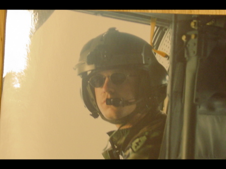 Pulling crew duties on a UH-60