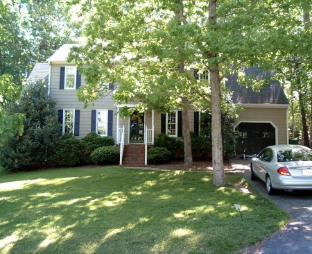 Our house in Midlothian, VA, since '89