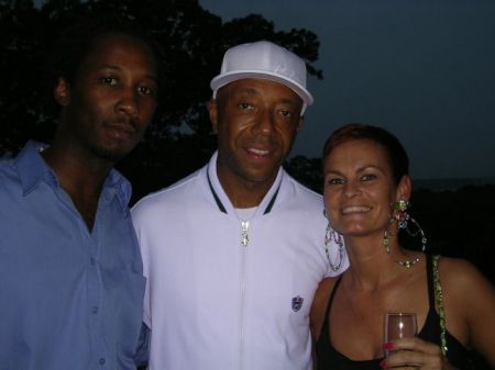 Me & Russell Simmons of Def Jam Productions & Partner Tamara