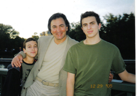 Marty, Matt & Mark in Disney 2006