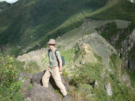 Hiking at Machu Picchu