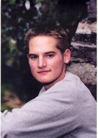 My son Austin's Senior picture 2003