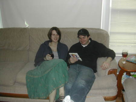 My sister Kourtney and her fiance, Russ