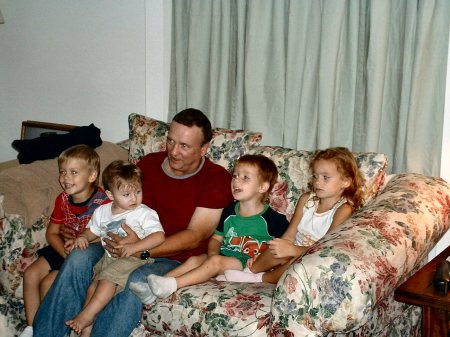 Rick and a few of the little grand cuties