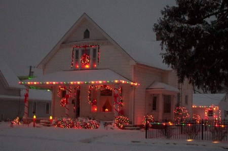 Our House at Christmas