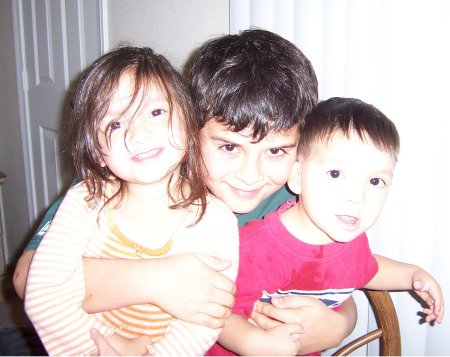 My sons Ryan, Evan & my daughter Julianna...02/06...
