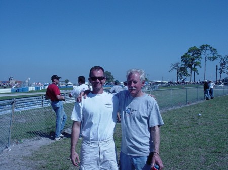 Me and My Dad at Sebring, Mar 2005