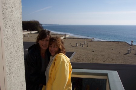 My sister Laura and I in Aptos