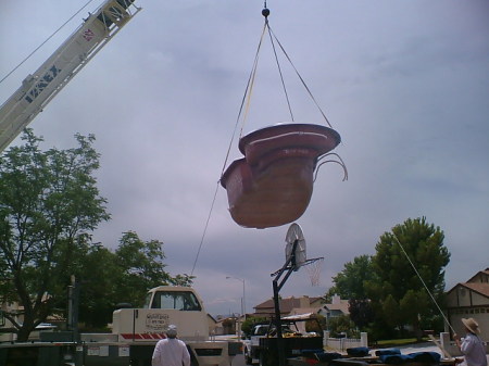 Delivering our pool