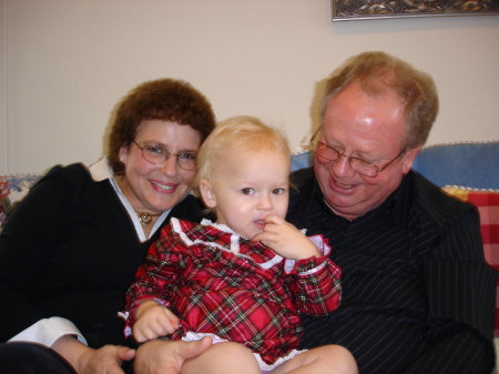 Christmas 2004 with our grandchildren