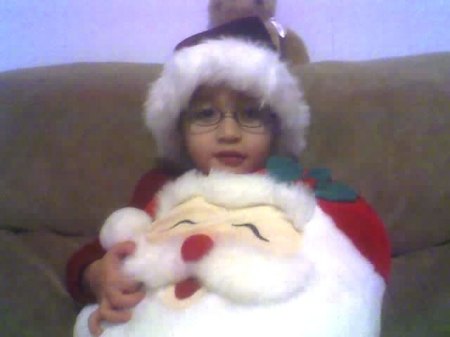 Andre w/Santa