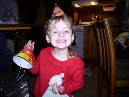 Kayla's third birthday