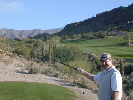 Golfing in AZ