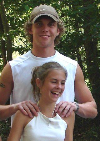 Shana and Chris (my stepson) in 2005