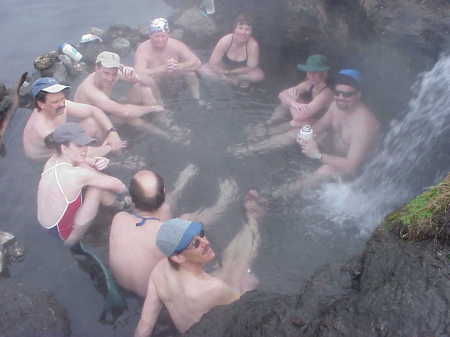 Hot-potting In Huckleberry Hot Springs (Winter)