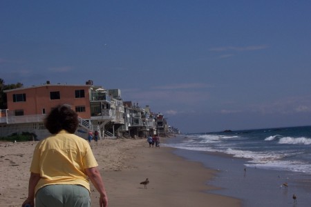 Debbie Calise on Malibu Beach