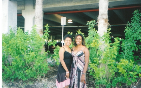 My cousin and I in Miami Sept. 2005