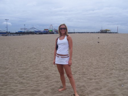 Melissa at the beach '06