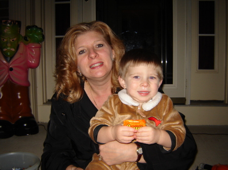 Sheri (My Wife) & Hayden Halloween 2005