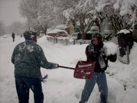 Let it snow, Let it snow.