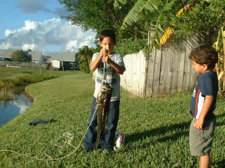 Jonathan's Big catch!