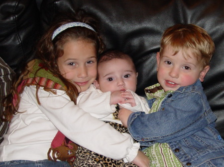 MARIA THERESA WITH HER COUSINS JULIANNA & VINCENT