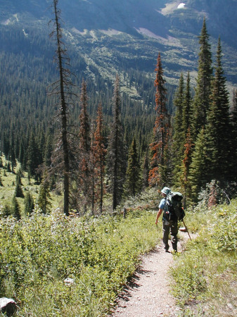 Backpacking in Glacier National Park