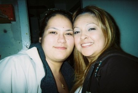 Me and My sister-in-law Becky New Years 2005!