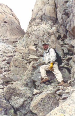 Longs Peak, CO climb-2003