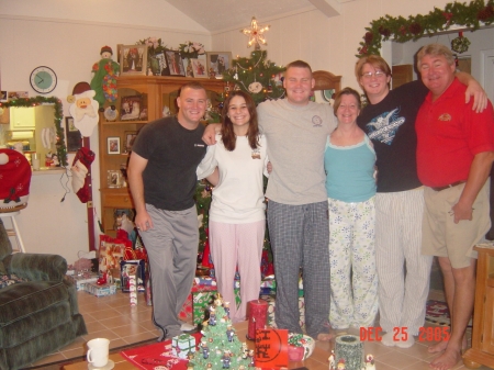 My clan Christmas morning