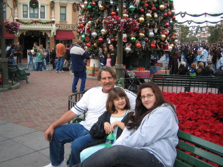 My 2 Daughters & I at Disneyland Nov 08