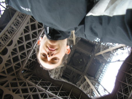 under the Eiffel Tower