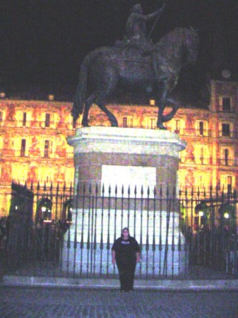 Plaza Mayor at night