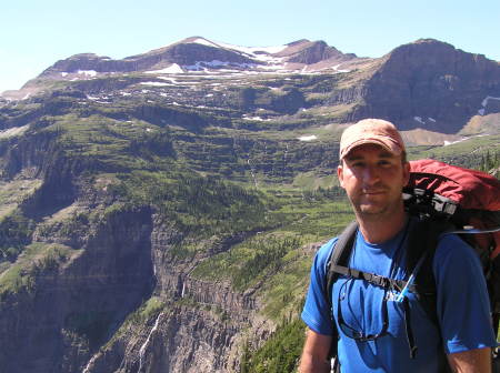 Backpacking at Glacier National Forest - July 2005