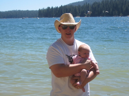 Hanna w/her daddy at Shaver