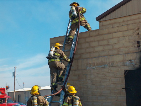 climbing the ladder......