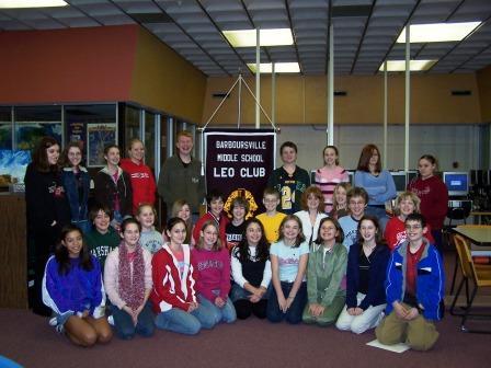 New members inducted into Barboursville Middle School Leo Club