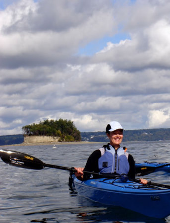 Gaynelle in Puget Sound