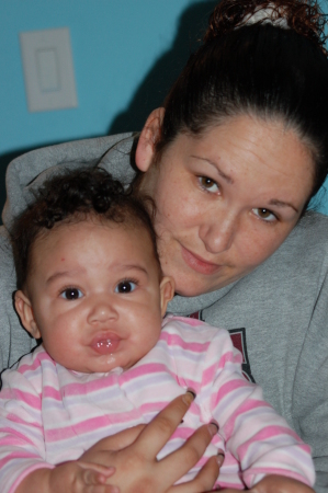 My daughter Dana & her daughter Nevaeh