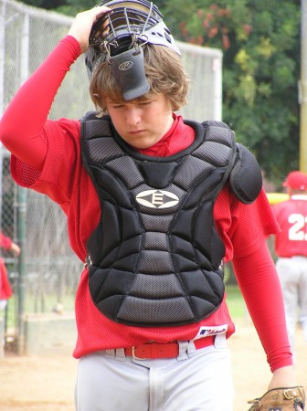 Alex the catcher!