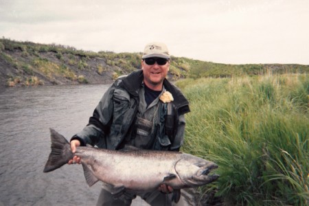 Allan King Salmon Fishing