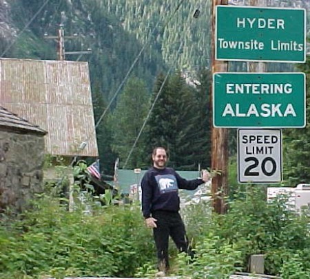 Me in Hyder Alaska