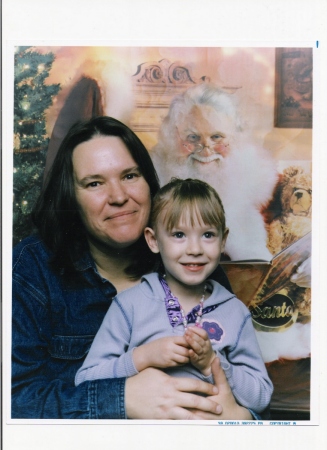 My duaghter and I @ x-mas 2005