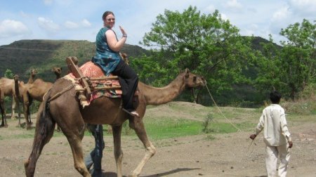 Daughter Stacey MIT in India