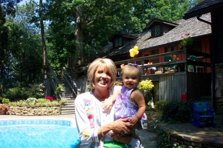 My Wife and Baby Girl at Our House in Tennessee (2003)