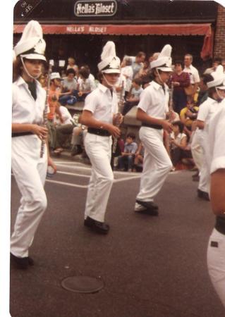 BHS high school marching band, 1982