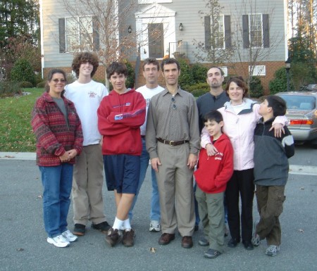 Family at Thanksgiving