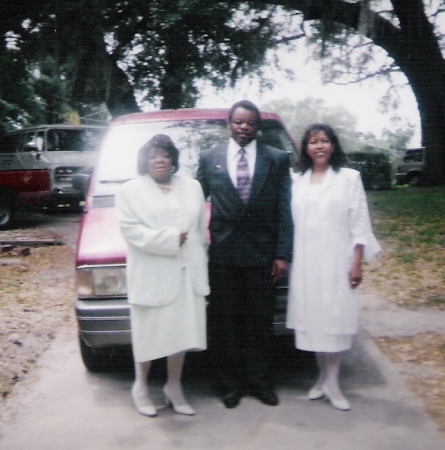 My mother, Kenny and Rose