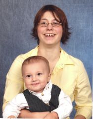 Chrissy and her son Devon
